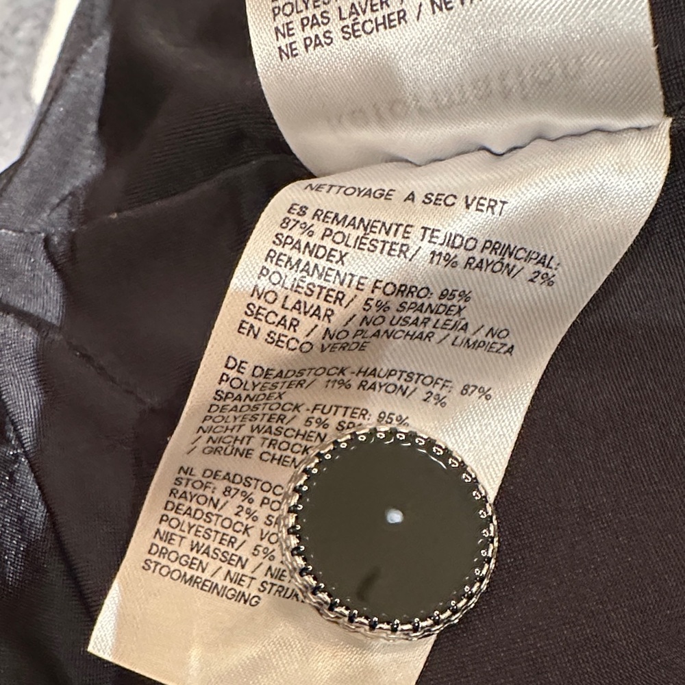 Reformation Black Strapless Top - Picture 6 of 8